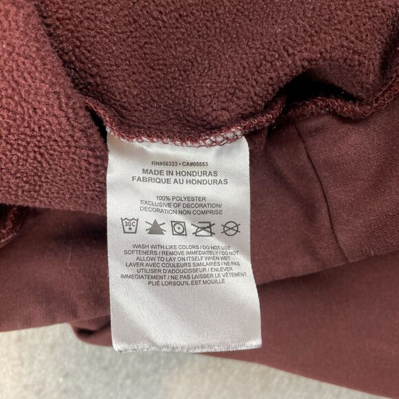 Nike Training Therma Mens 3XL Burgundy Pullover Sweatshirt Hoodie - Picture 8 of 11